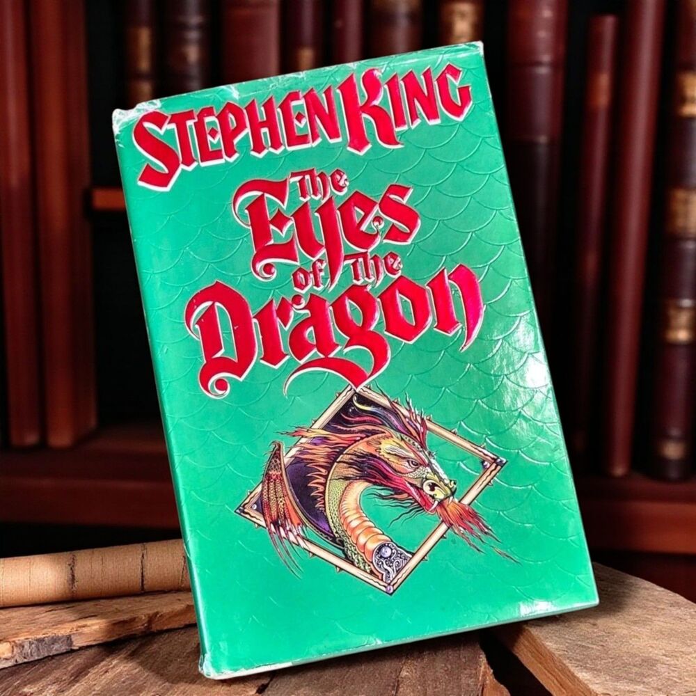 Stephen King The Eyes of the Dragon 1987 First Edition Viking Hardcover And DJ